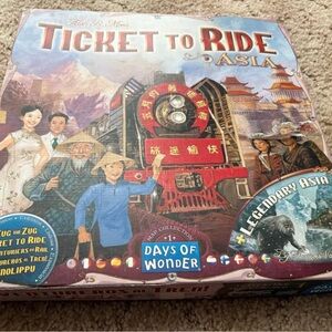 Ticket to Ride Asia Board Game by (Expansion)